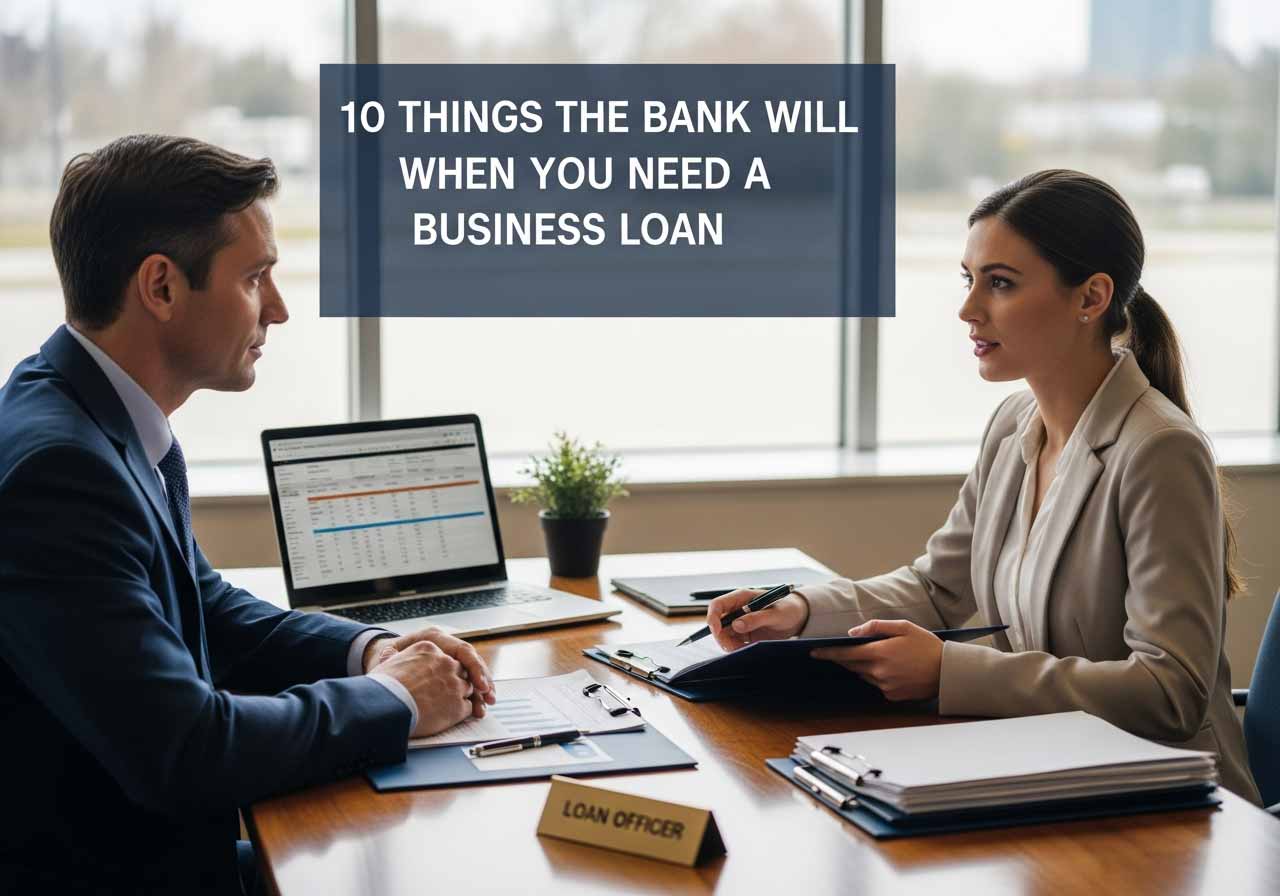 10 Things the Bank Will Ask When You Need a Business Loan